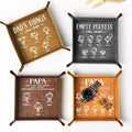 Daddy Empty Your Pockets - Daddy's Things Love From Kids - Personalized Valet Tray