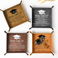 Graduation Gifts Message For Graduated Son - Personalized Valet Tray